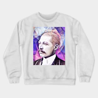 George Washington Williams Pink Portrait | George Washington Williams Artwork 8 Crewneck Sweatshirt